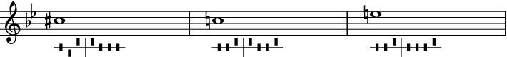 musical example