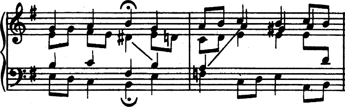 musical example