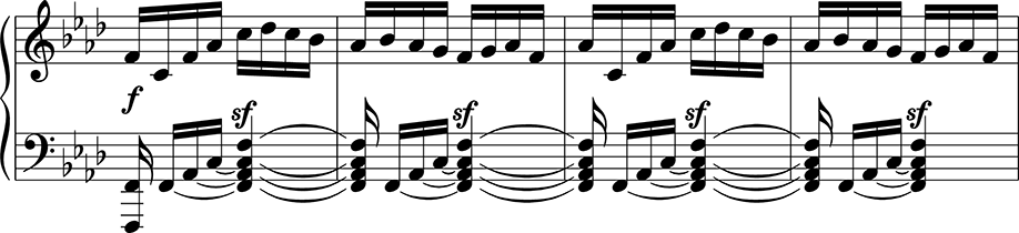 musical example