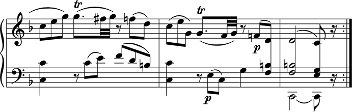 musical example