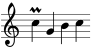 musical example