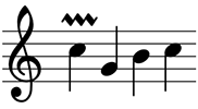 musical example