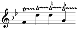 musical example